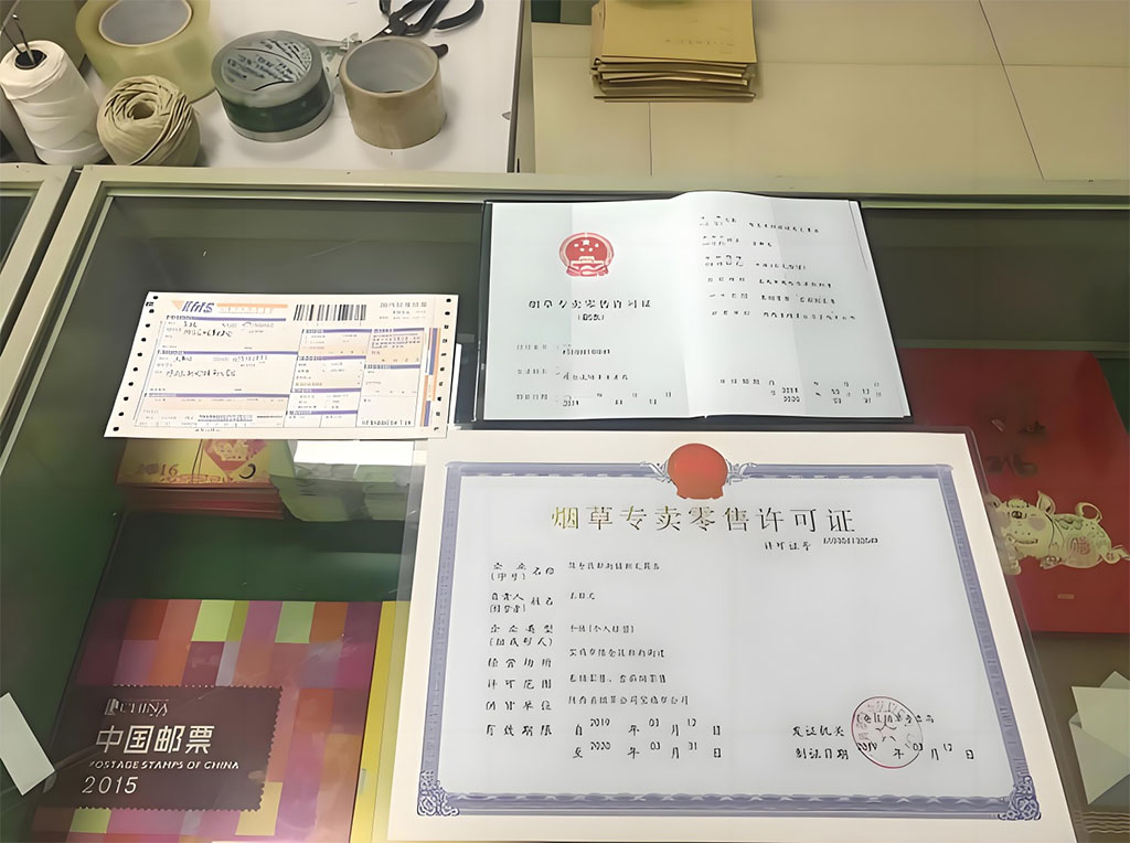 北京新下來(lái)的煙草經(jīng)營(yíng)許可證